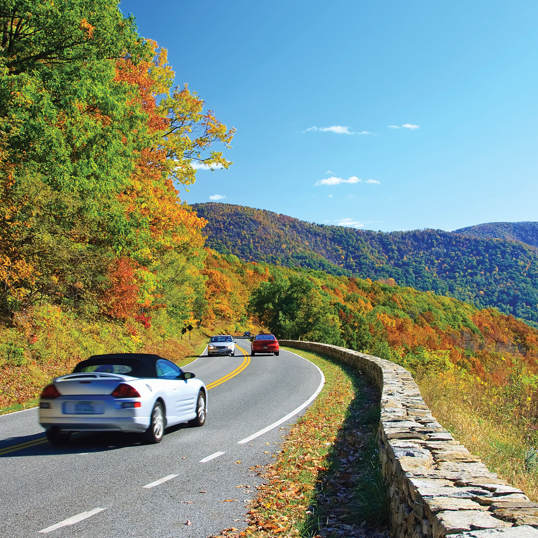 time to travel blue ridge parkway