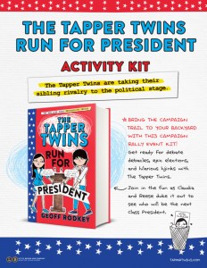 Vote! with The Tapper Twins Activity Kit | Moon Travel Guides