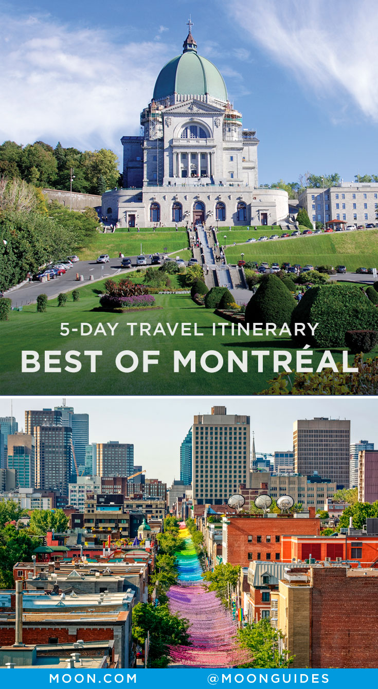 montreal tour planner
