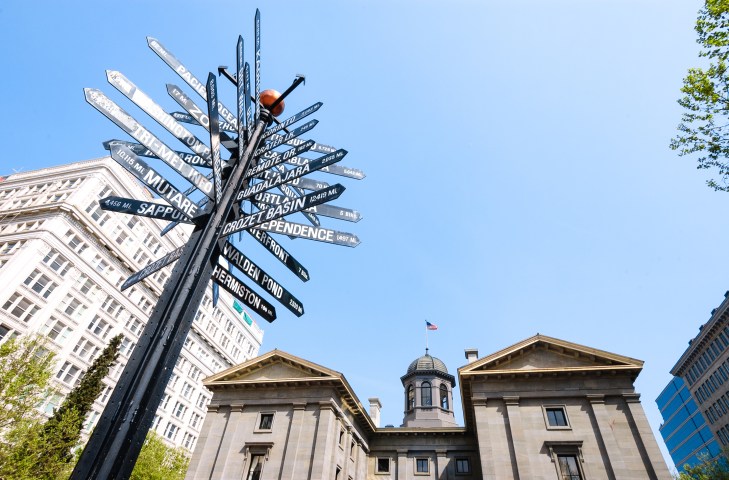 Portland's Pioneer Square