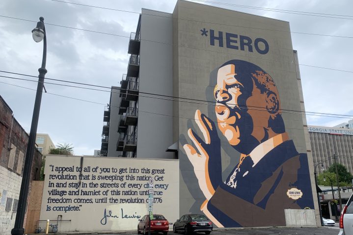 John Lewis Mural in Atlanta